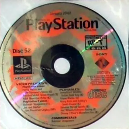 Official U.S. PlayStation Magazine Demo Disc 52