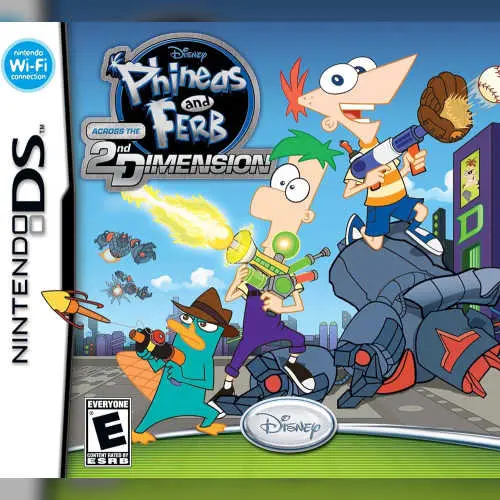 Phineas and Ferb - 2 Disney Games