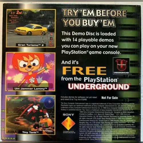 PlayStation Demo Disc - Shock Your System!