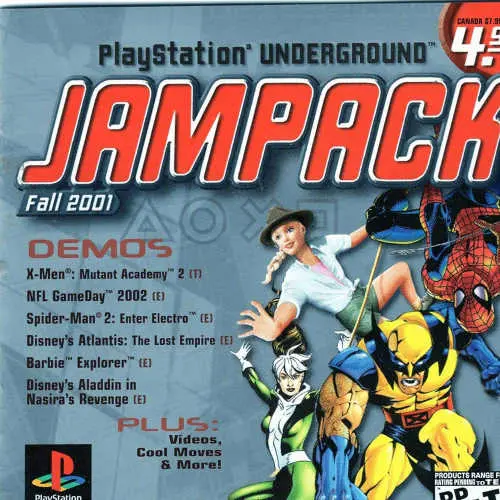 PlayStation Underground Jampack - Fall 2001
