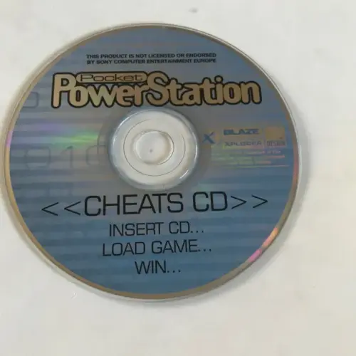 Pocket PowerStation PlayStation Cheats CD