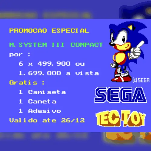 Promocao Especial M. System III Compact