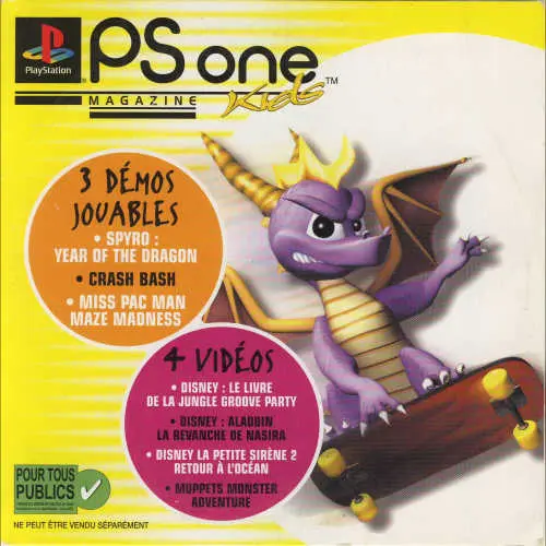 PS One Kids Autumn 2000