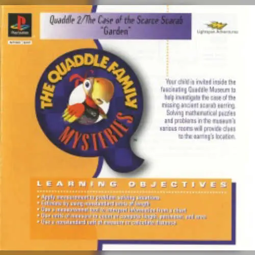 Quaddle Family Mysteries, The 2 - The Case of the Scarce Scarab - Garden