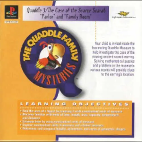 Quaddle Family Mysteries, The 3 - The Case of the Scarce Scarab - Parlor & Family Room