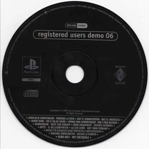 Registered Users Demo 06