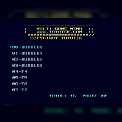 SEGA MULTI-GAME MENU V1.00