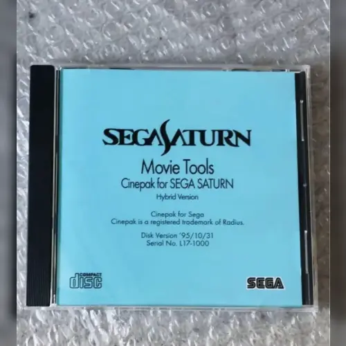 Sega Saturn - Movie Tools - Cinepak for Sega Saturn