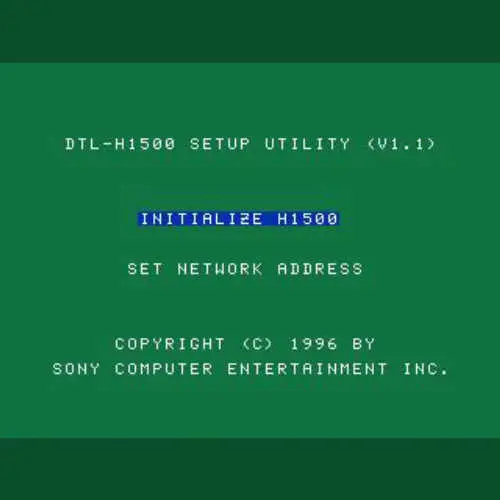 Setup Utility for DTL-1500