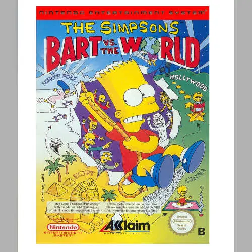 Simpsons - Bart Vs the World, The