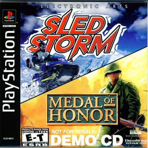 Sled Storm & Medal of Honor Demo CD