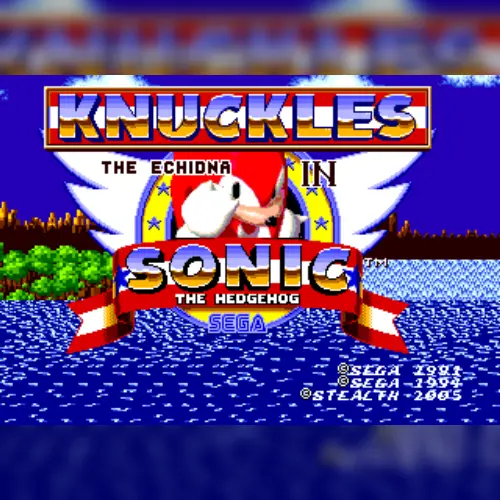 Sonic The Hedgehog - Knuckles In Sonic 1