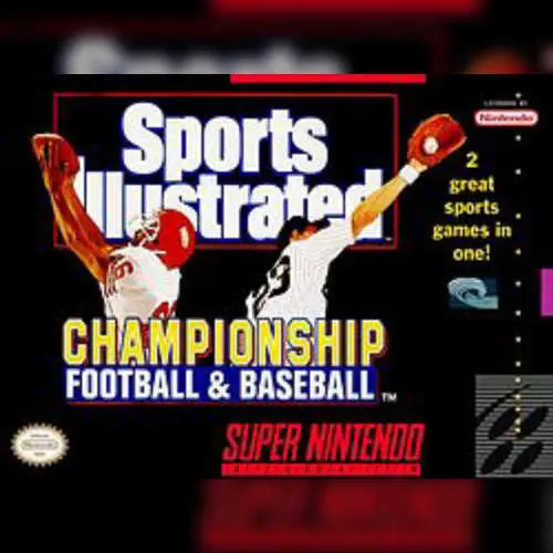 Sports Illustrated Championship Football & Baseball