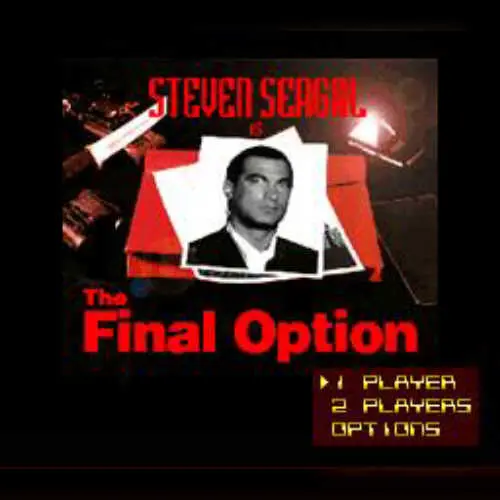Steven Seagal Is The Final Option