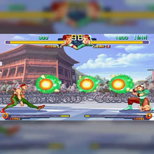Street Fighter Zero 2 Alpha - Dragon Level
