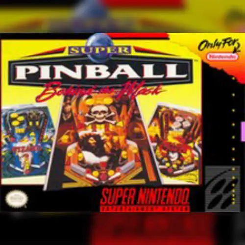 Super Pinball - Behind the Mask