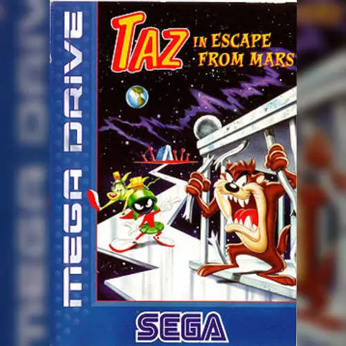Taz in Escape from Mars