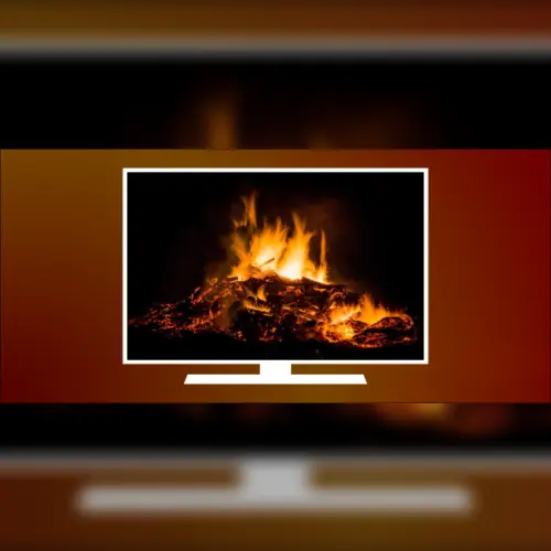 Virtual Fireplace Screensaver
